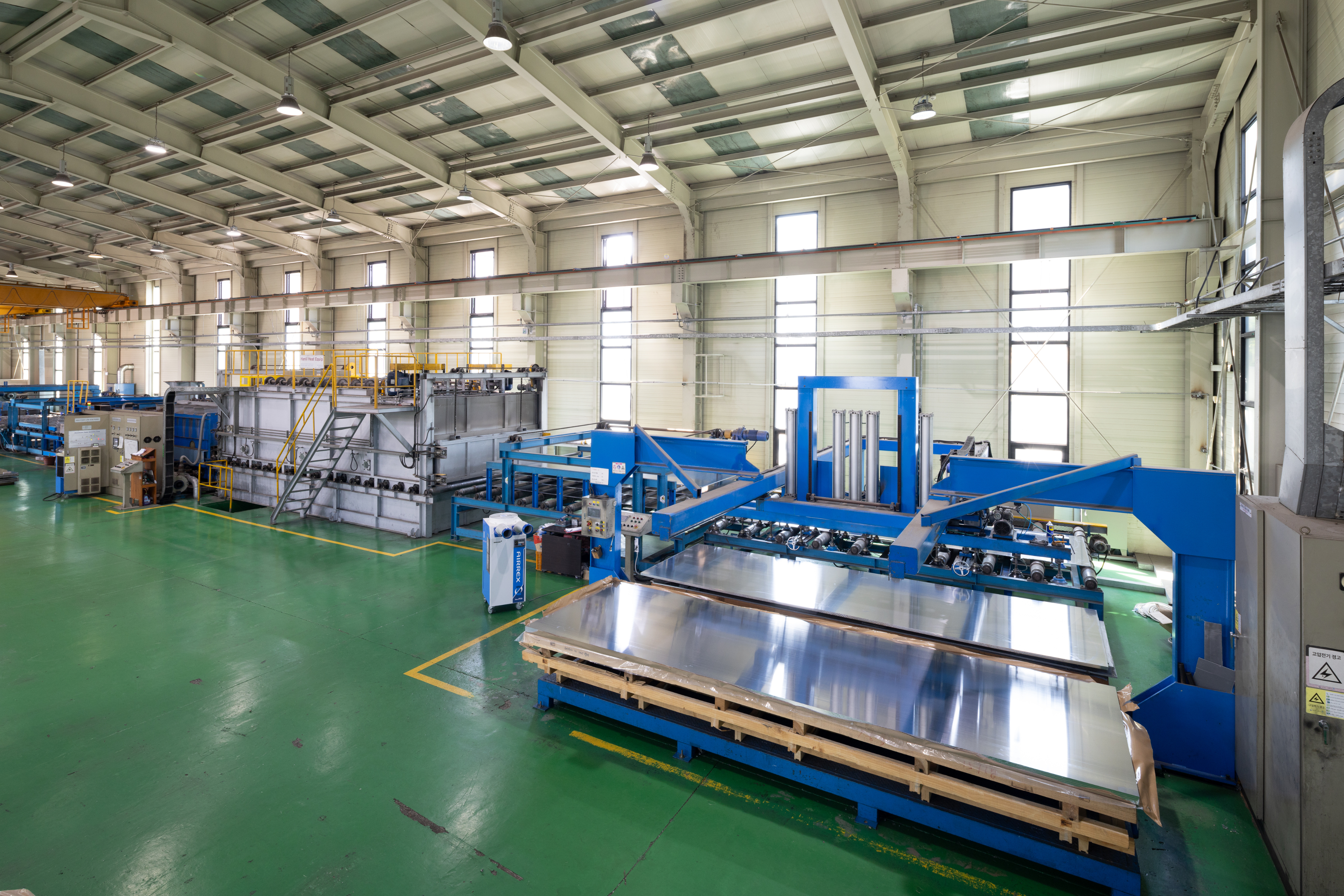 다층 구조의 고용화 열처리기